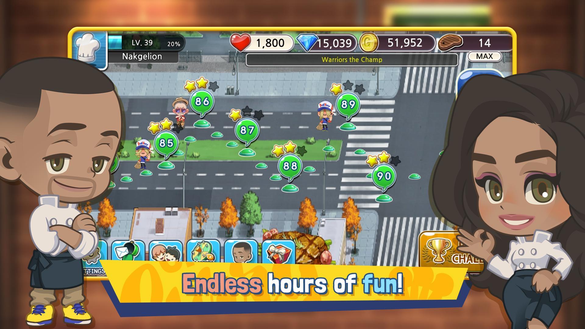 Chef Curry ft. Steph & Ayesha Game Screenshot