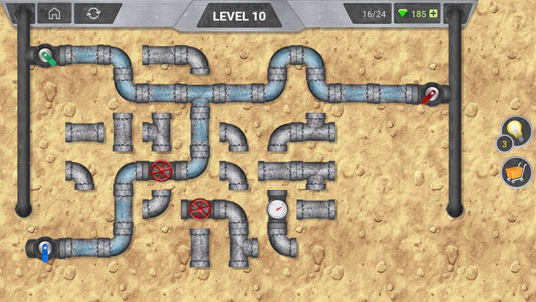 Screenshot of Plumber Pipe: Connect Pipeline