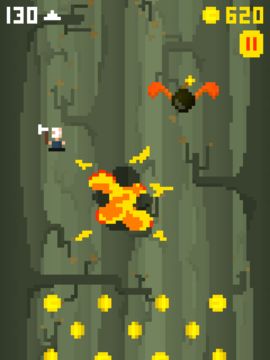MiniPix Jump Game Screenshot