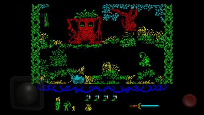 Robin Of The Wood (ZX Spectrum) ภาพหน้าจอเกม
