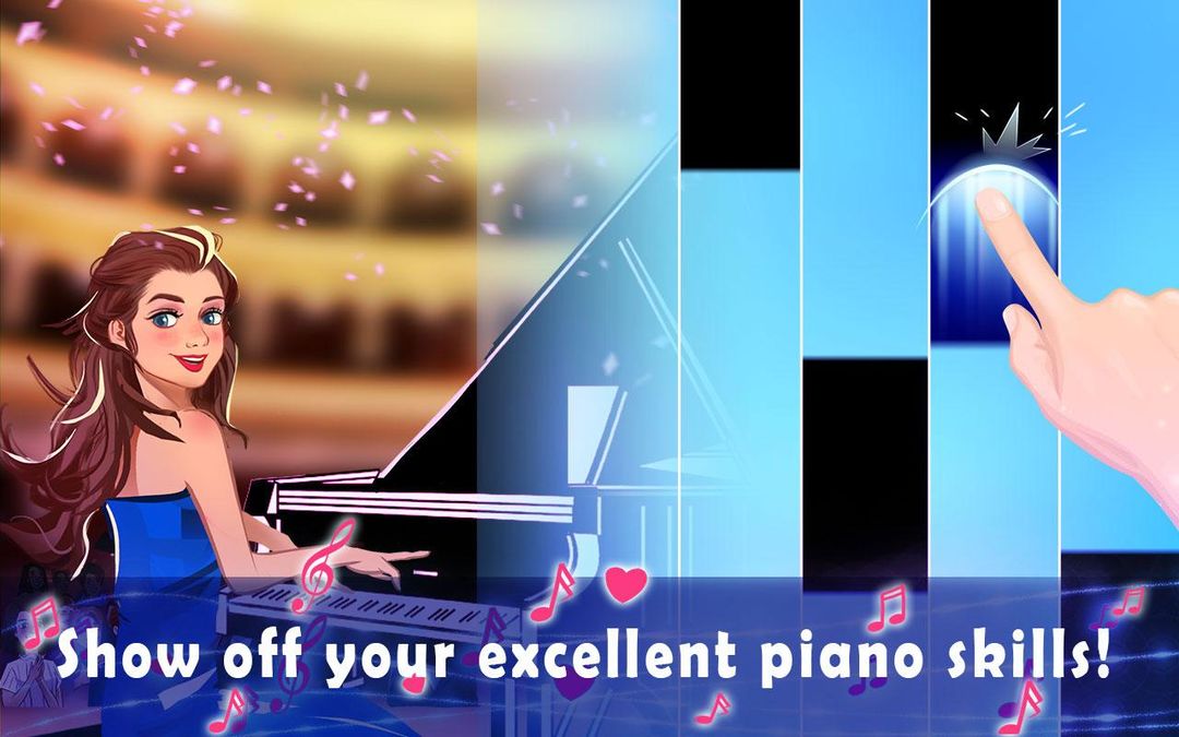 Piano Girl - My First Love ภาพหน้าจอเกม
