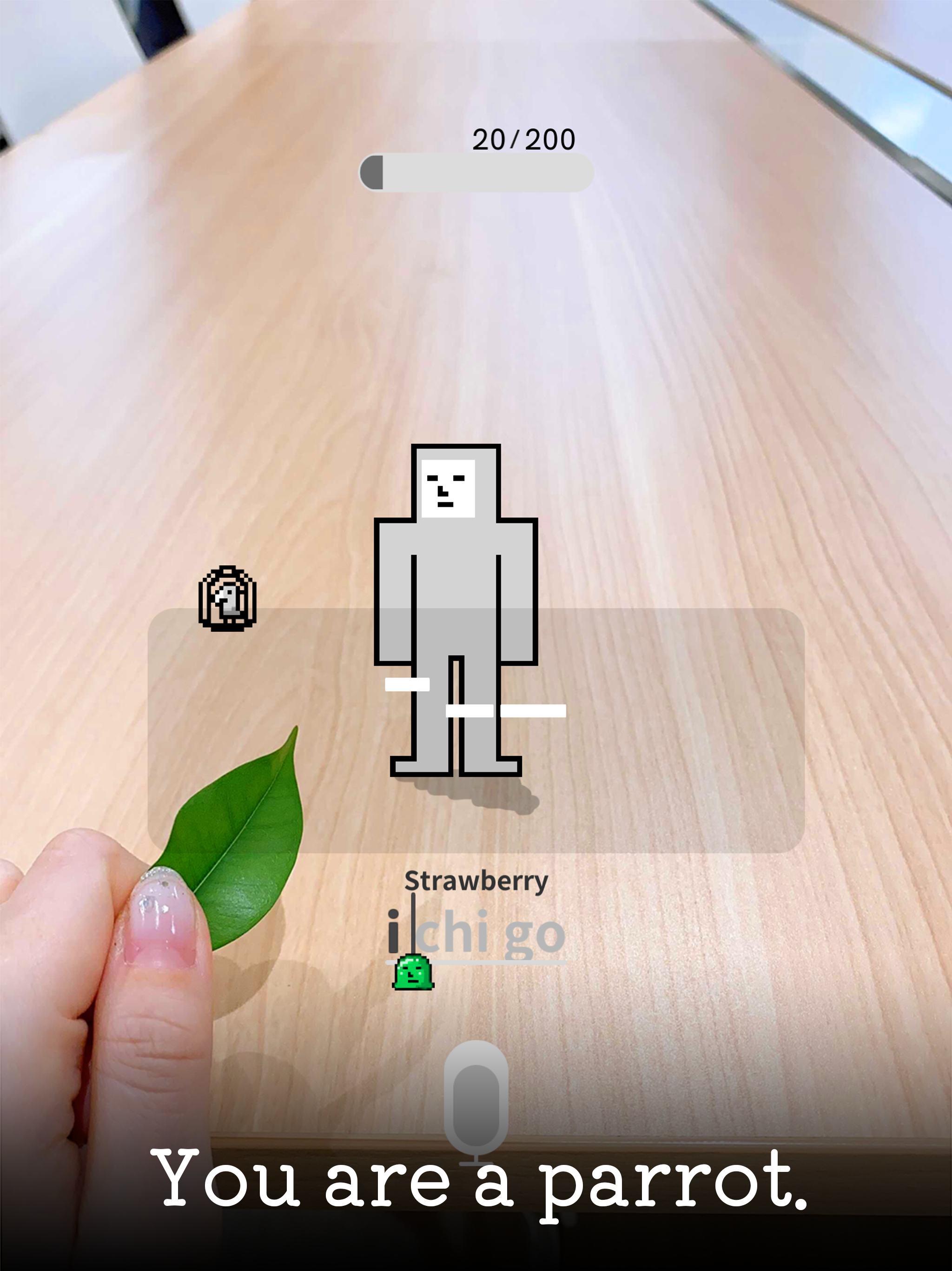 Cuplikan Layar Game Parrot - Play with your voice!