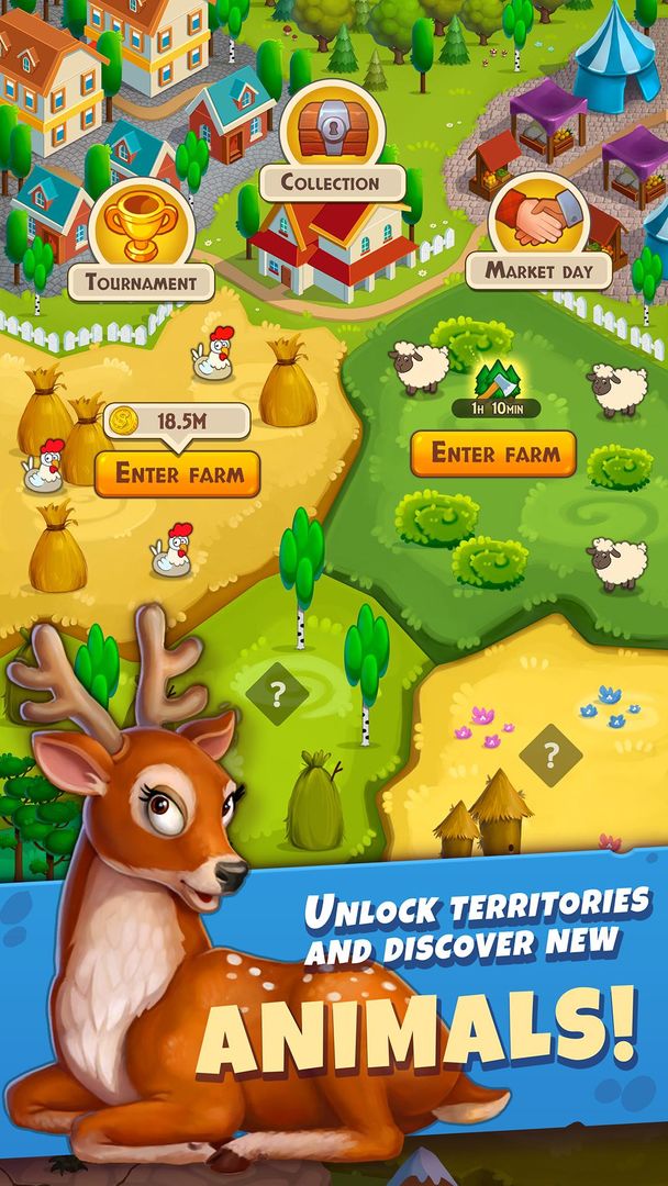Screenshot of My Idle Farm: Township Saga