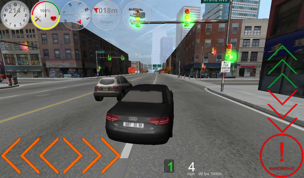 Duty Driver City LITE Game Screenshot