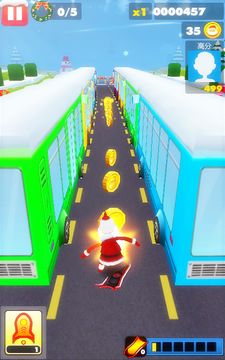 Santa Run Game Screenshot