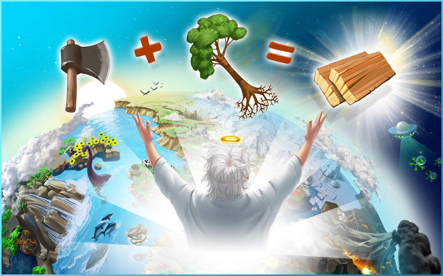 Doodle God™ HD ゲームのスクリーンショット