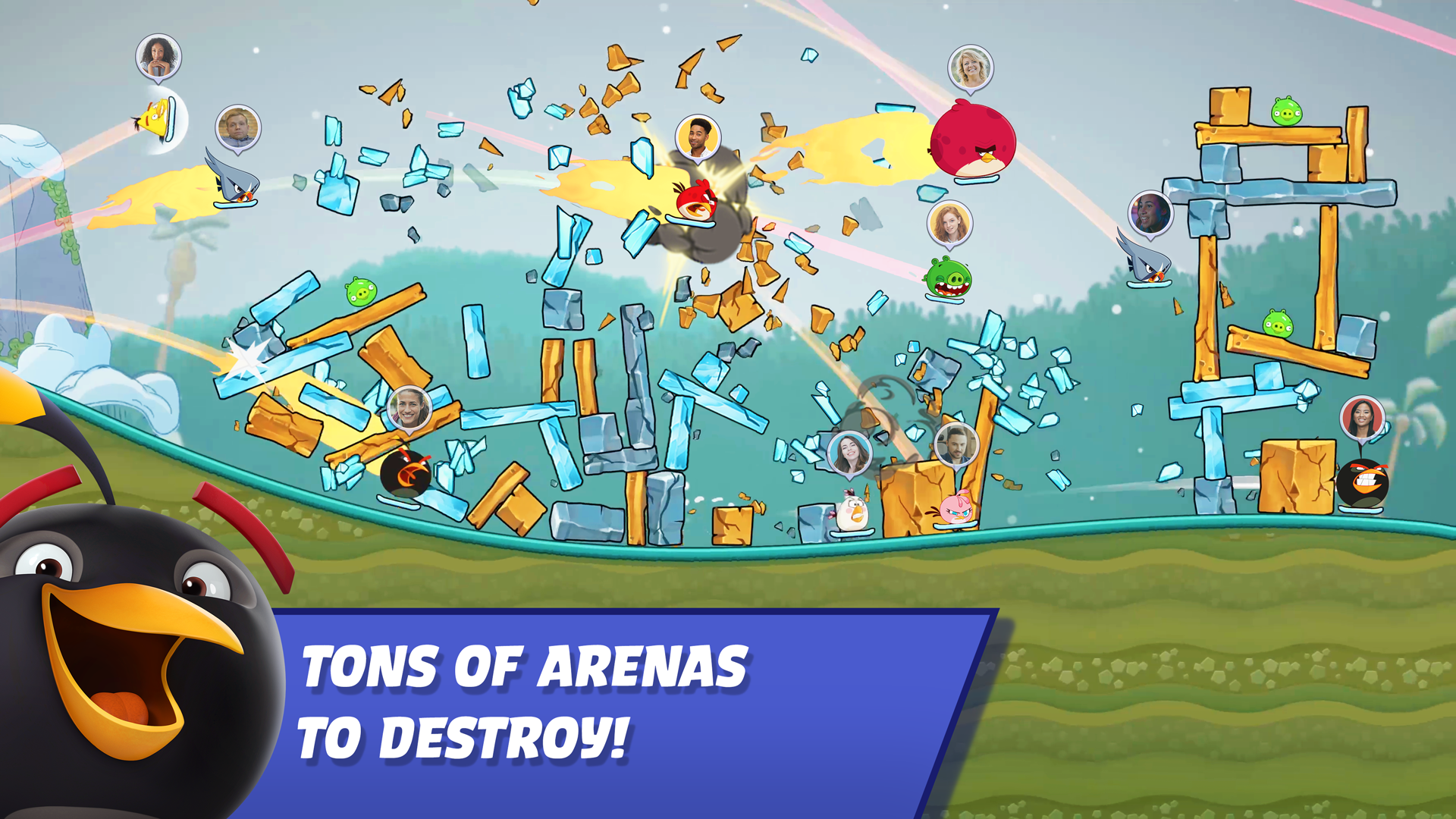 Screenshot of Angry Birds Racing