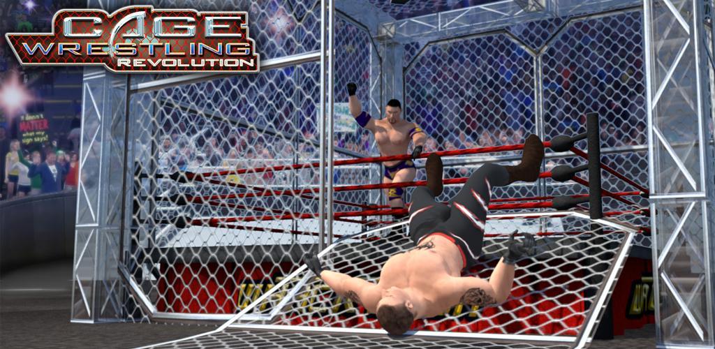 Banner of Wrestling Cage Revolution : Trò chơi đấu vật 6.7