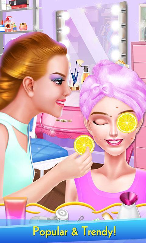 Blogger Girl: Blindfold Makeup ภาพหน้าจอเกม