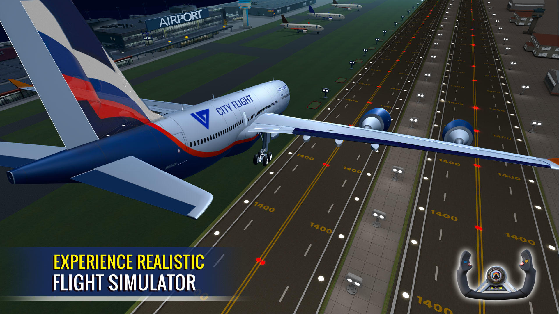 Screenshot of Flight Simulator: Plane Games