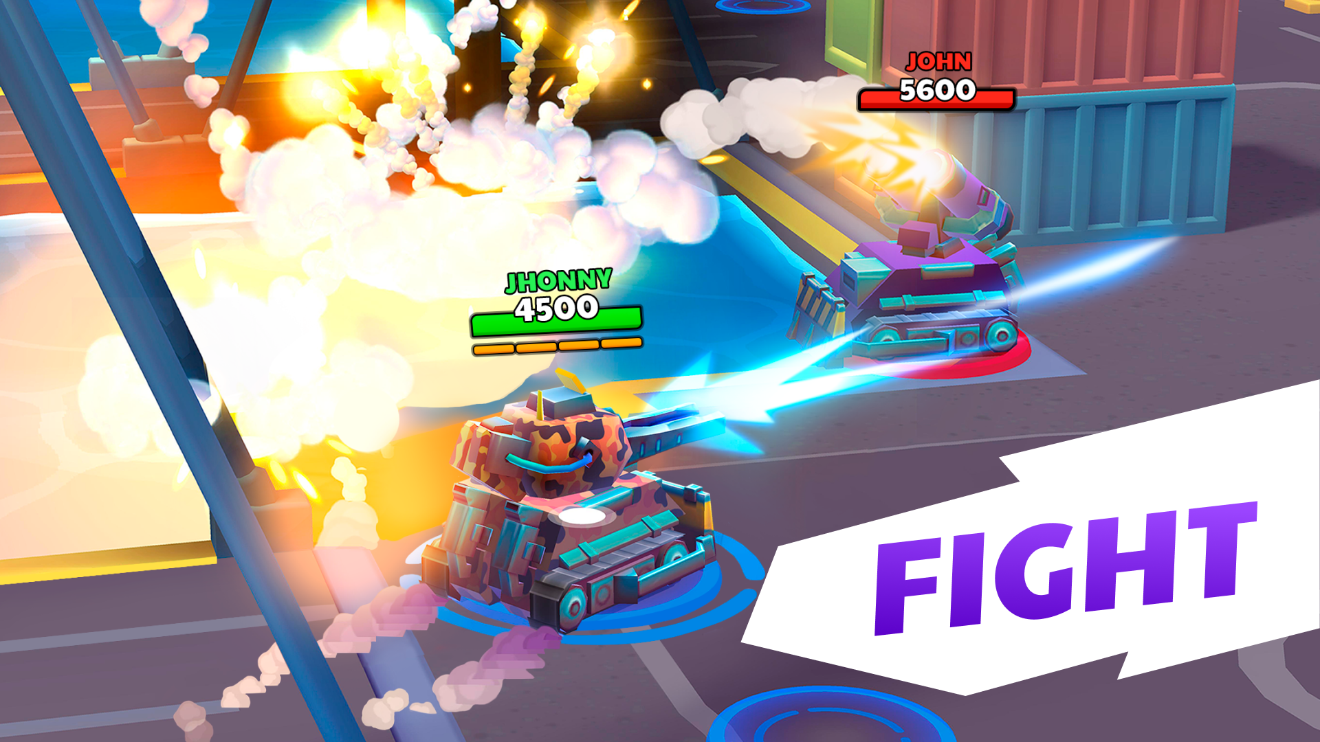 Mech Machines Battle Arena Game Screenshot