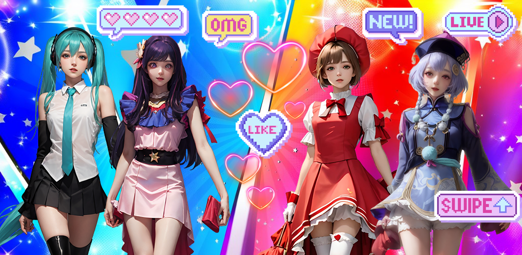 Cuplikan Layar Game Cosplay Dress Up