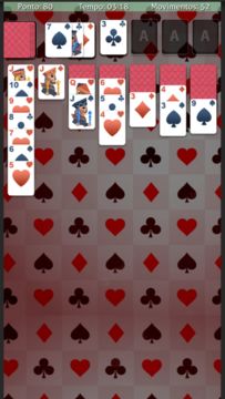 jogo de Paciência Game Screenshot