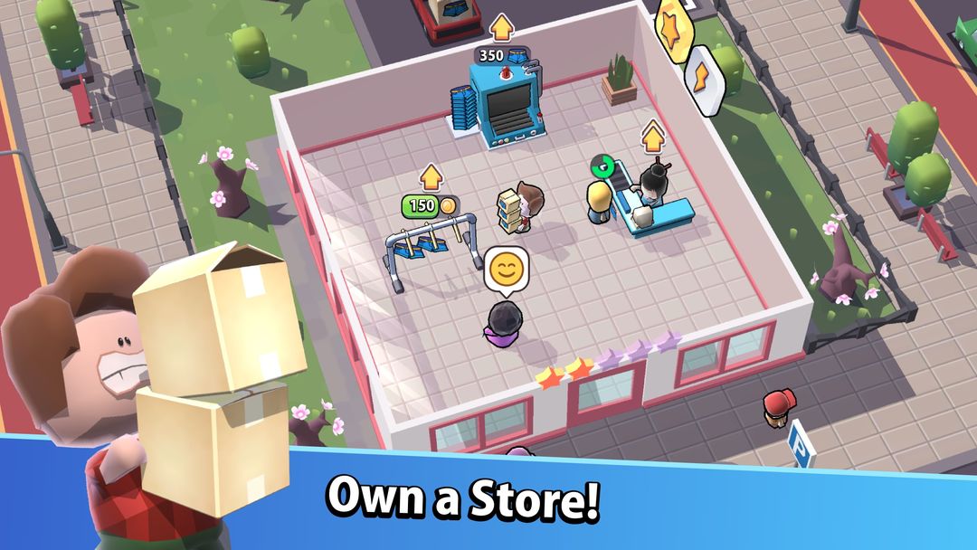 Mega Store: Idle Tycoon Shop ภาพหน้าจอเกม