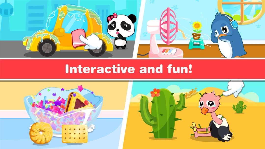 Baby Panda’s Basic Words ภาพหน้าจอเกม