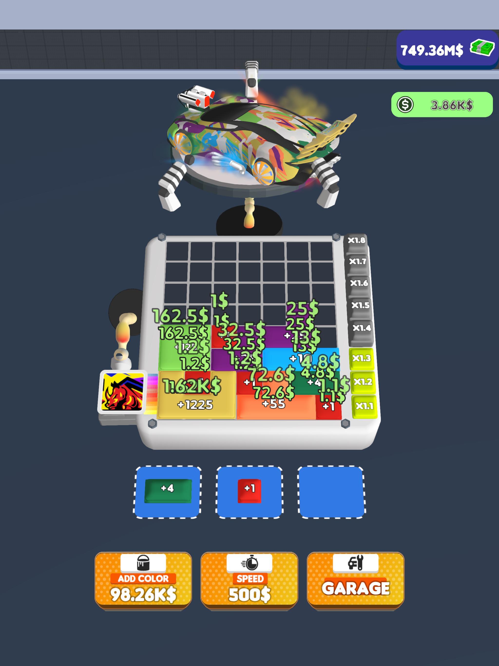 Car Paint Fever 遊戲截圖