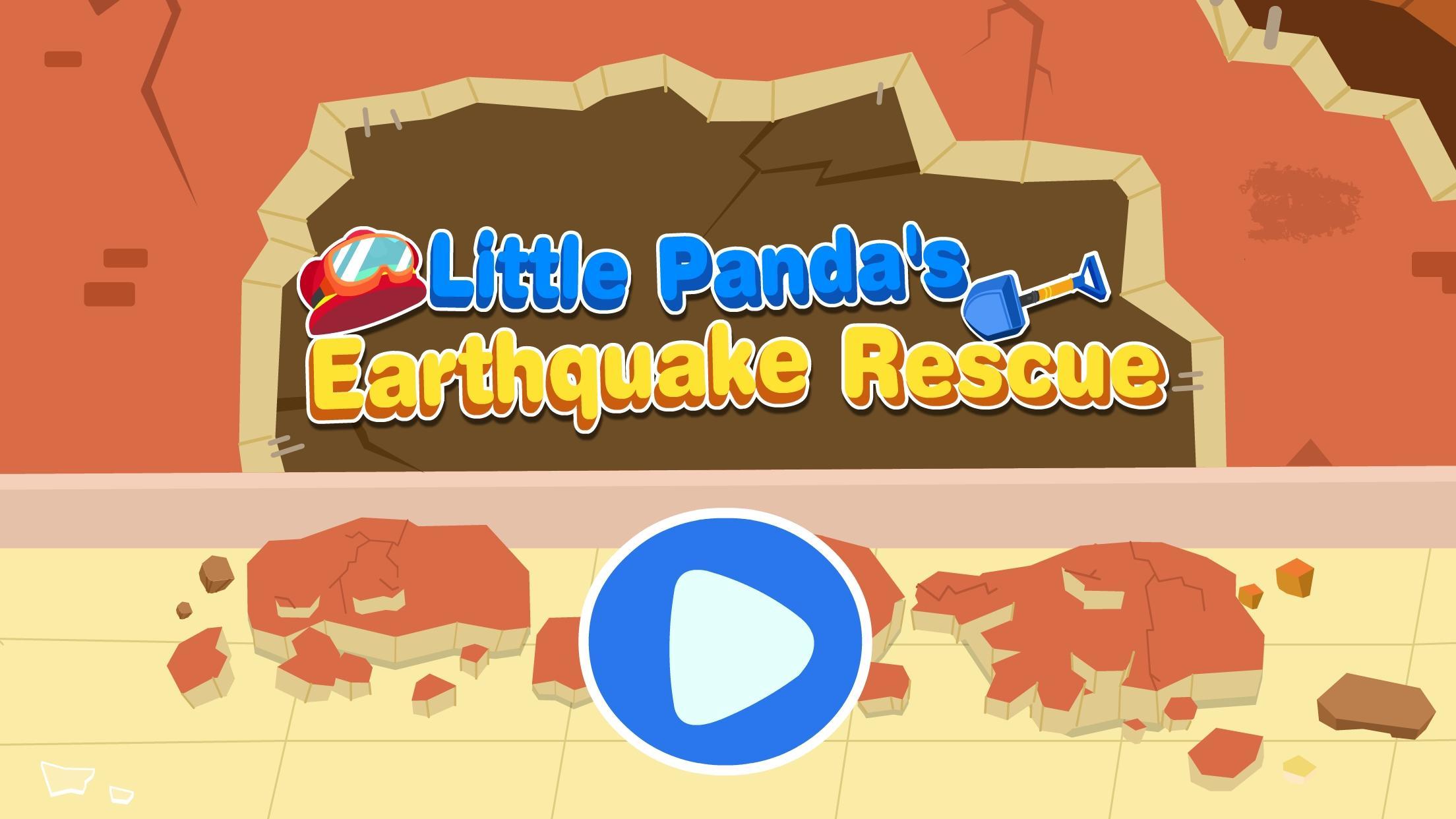 Baby Panda Earthquake Safety 3 Game Screenshot