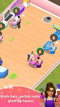 Bella's Beauty Saloon Game Screenshot