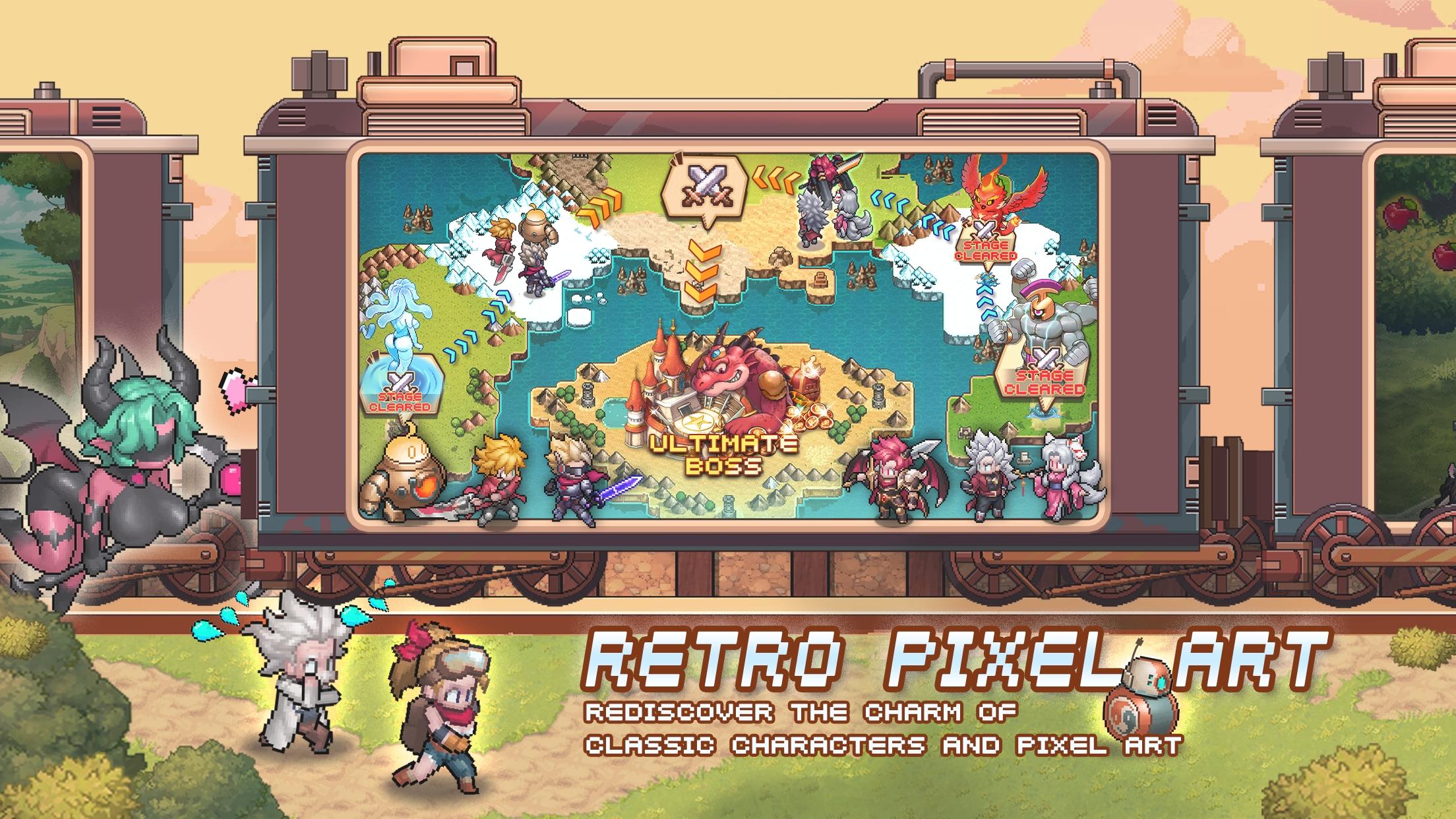 Realms of Pixel: Tech & Magic Game Screenshot