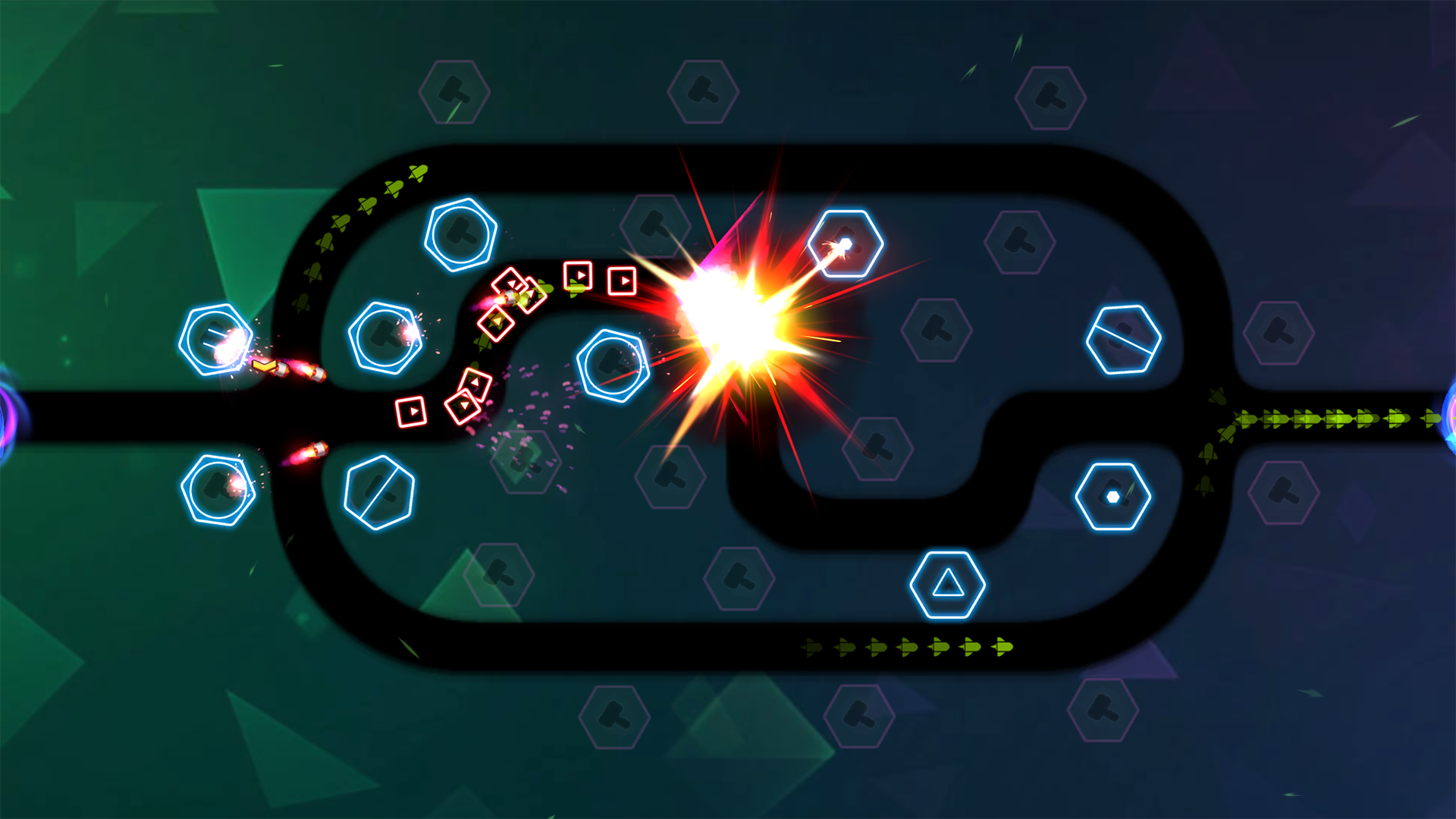 The Geometry Td Game Screenshot