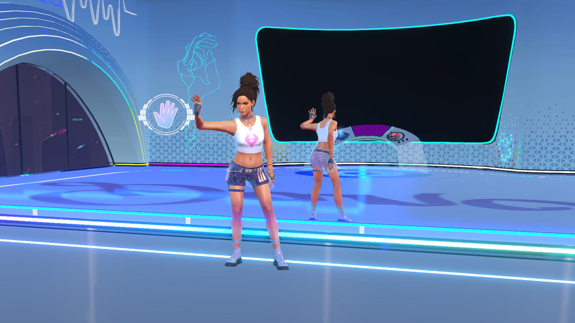 Screenshot of Project DANCE