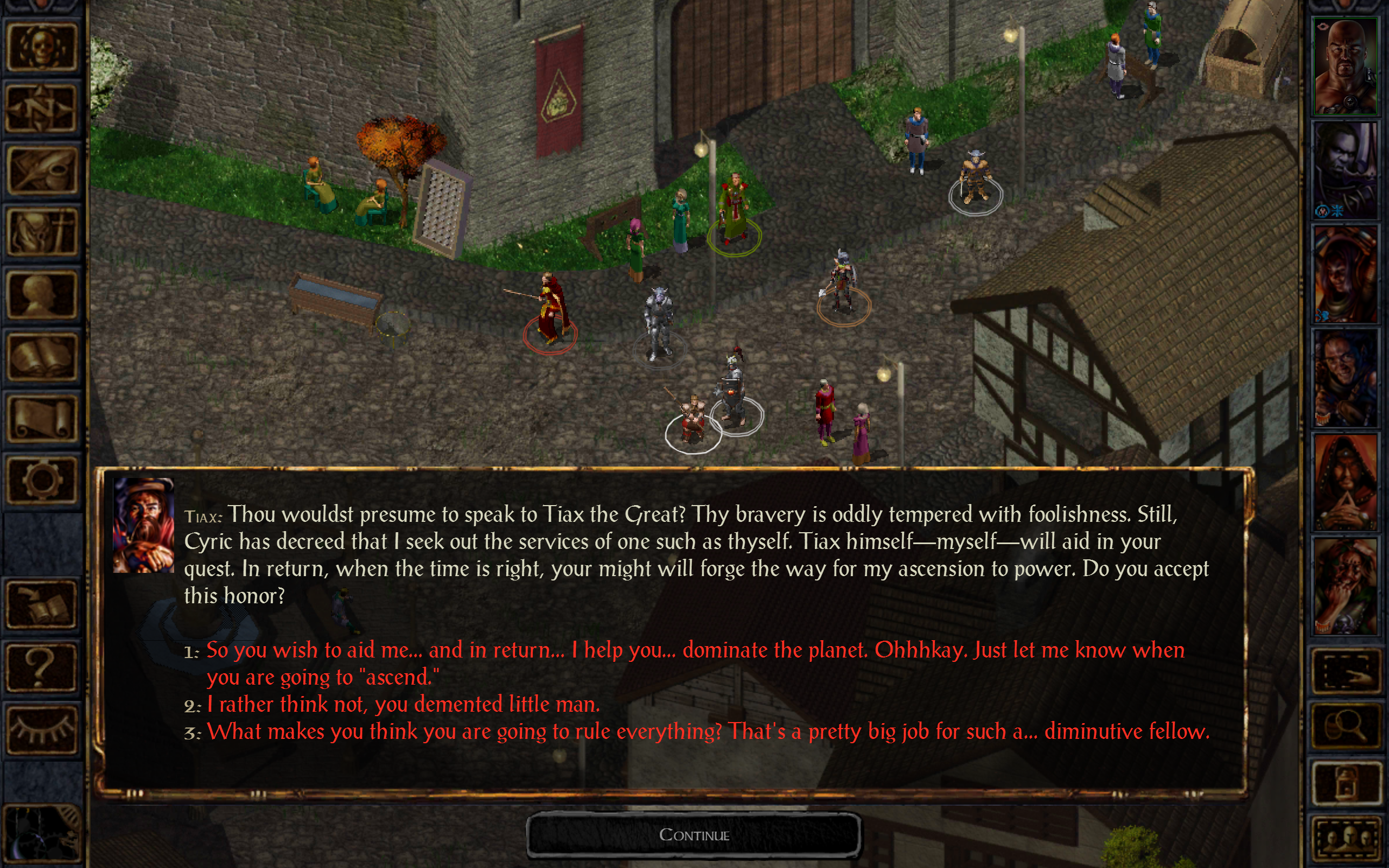 Baldur's Gate Enhanced Edition Game Screenshot