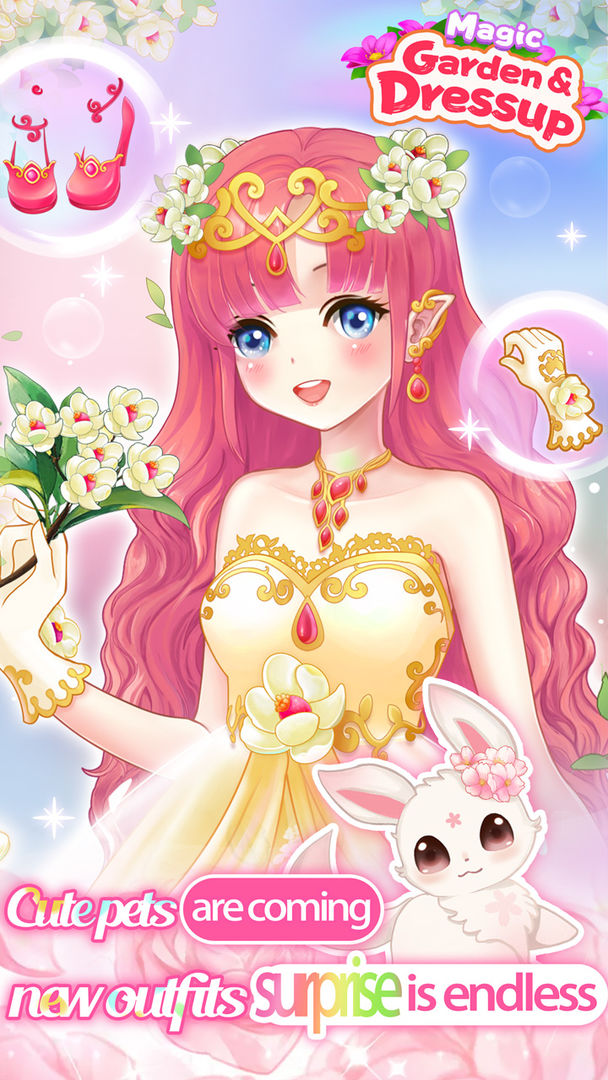 Garden Dressup Flower Princess screenshot game