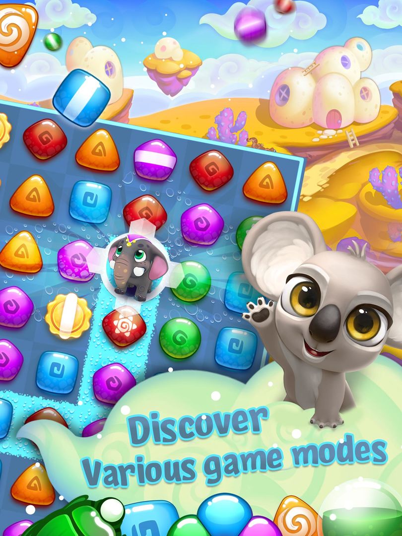 Screenshot of Sunny Smash - Puzzle Adventure