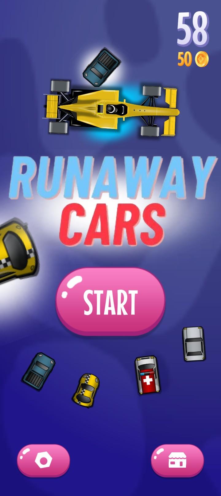 Runaway Cars 게임 스크린샷