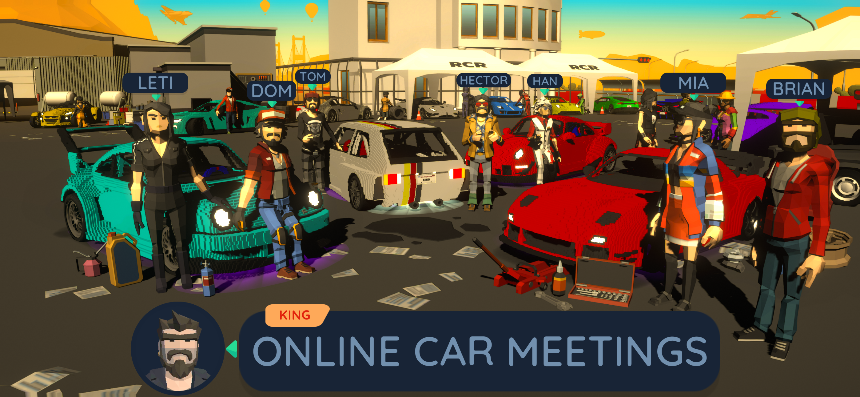 Screenshot of Drag Sim: King Of The Racing