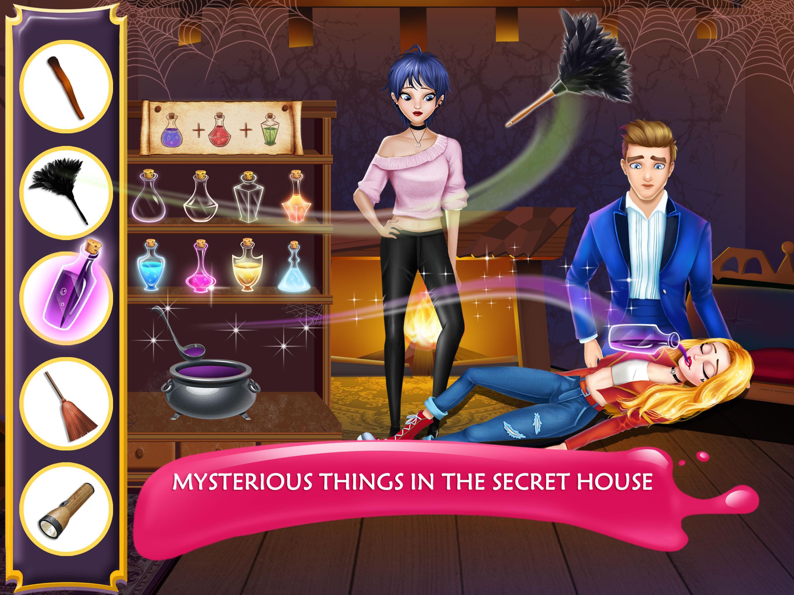 Secret High School Story Games Game Screenshot
