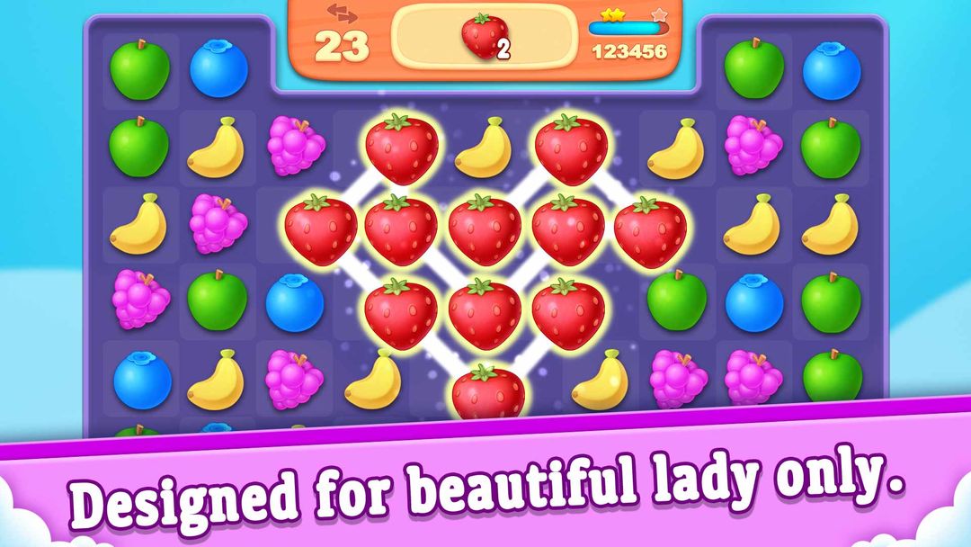 Screenshot of Fruit Link - Line Blast