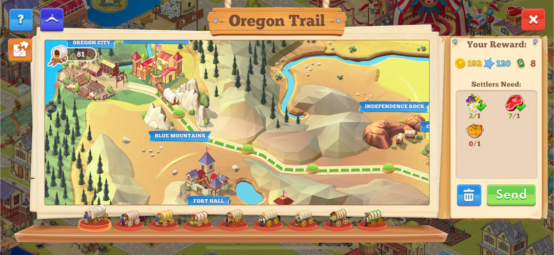 Screenshot of The Oregon Trail: Boom Town