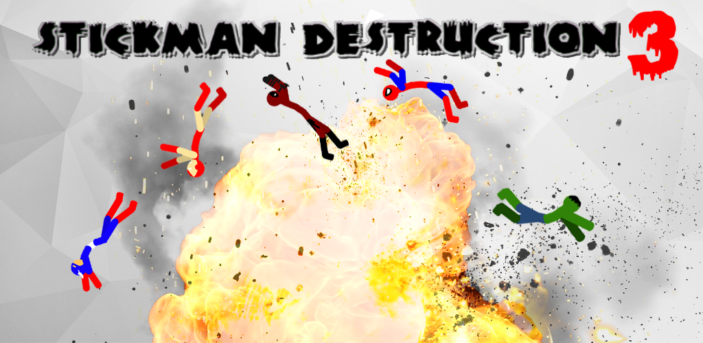 Banner of Stickman Destrucción 3 Héroes 1.18