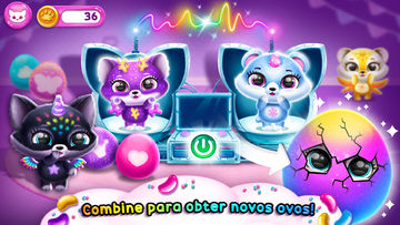 Captura de Tela do Jogo Fluvsies: Uma fofura para amar