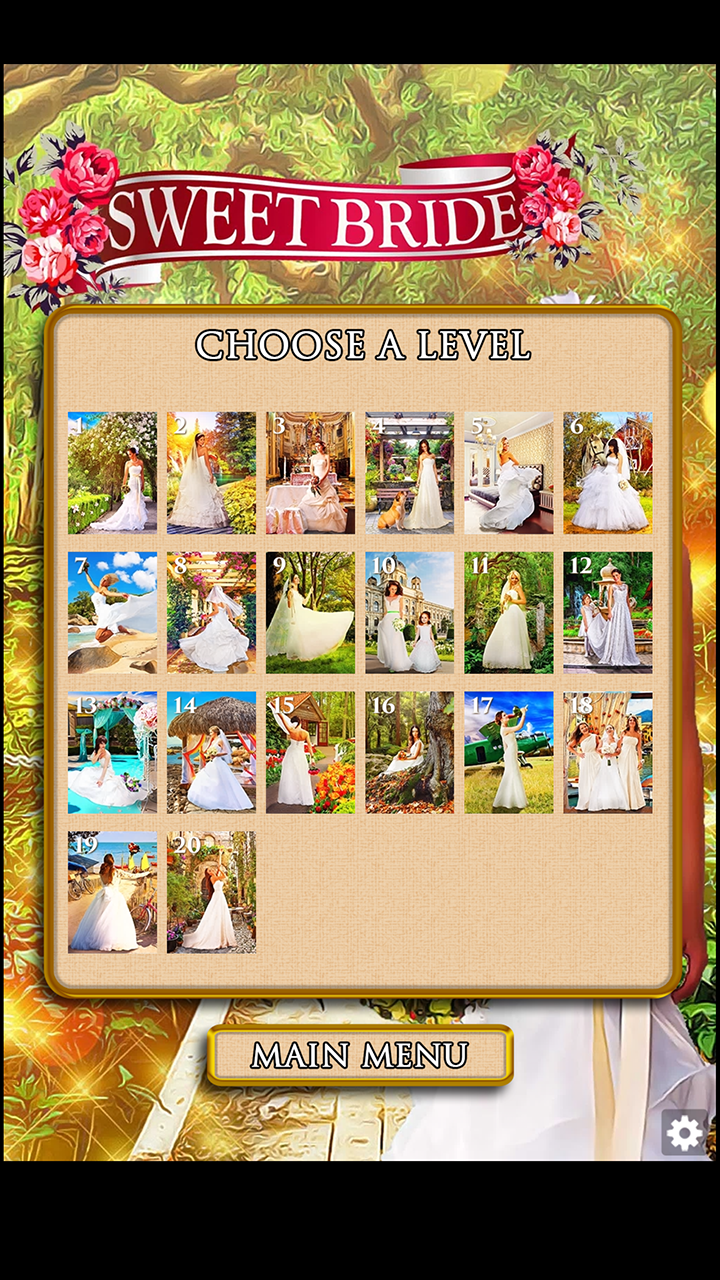 Hidden Scenes - Sweet Bride 게임 스크린샷