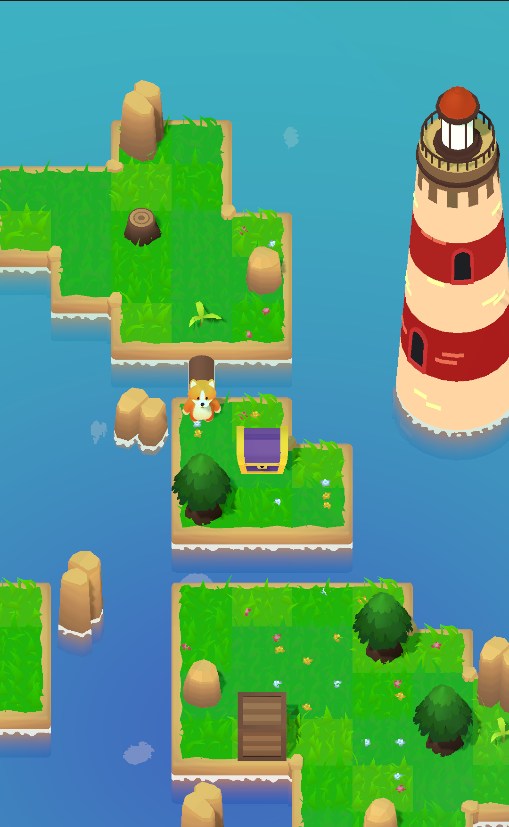 Push the Wood: Pet Island 게임 스크린 샷