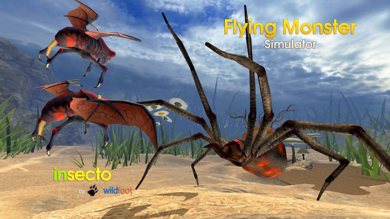 Flying Monster Insect Sim 게임 스크린샷