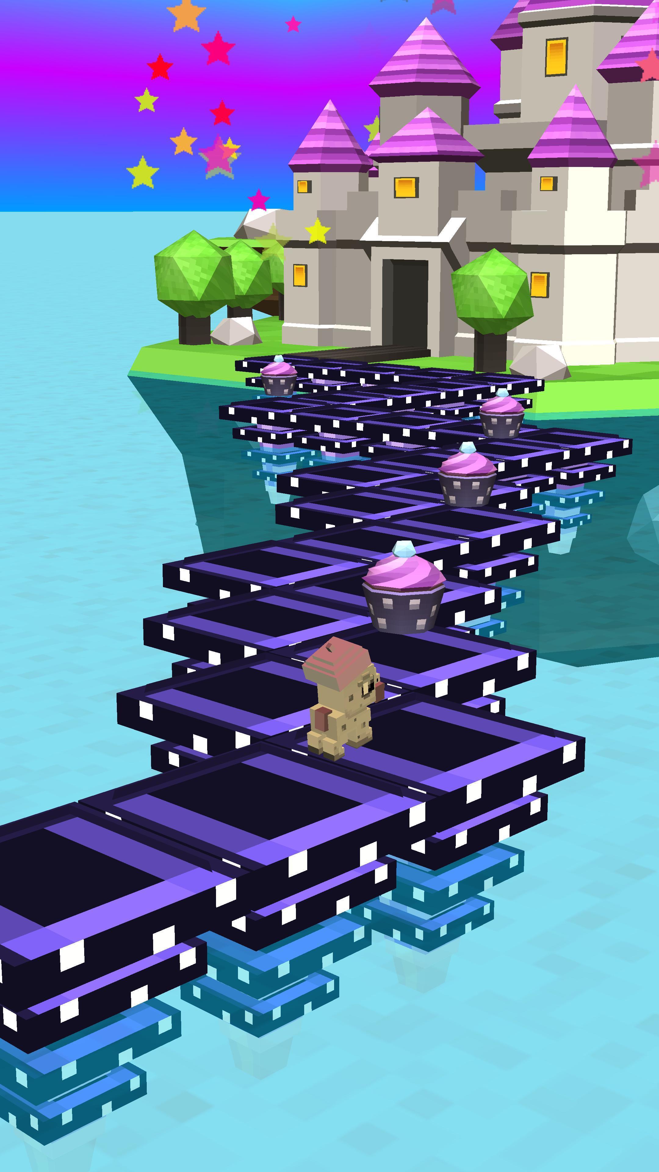 Lili the little unicorn princess, running home! Game Screenshot