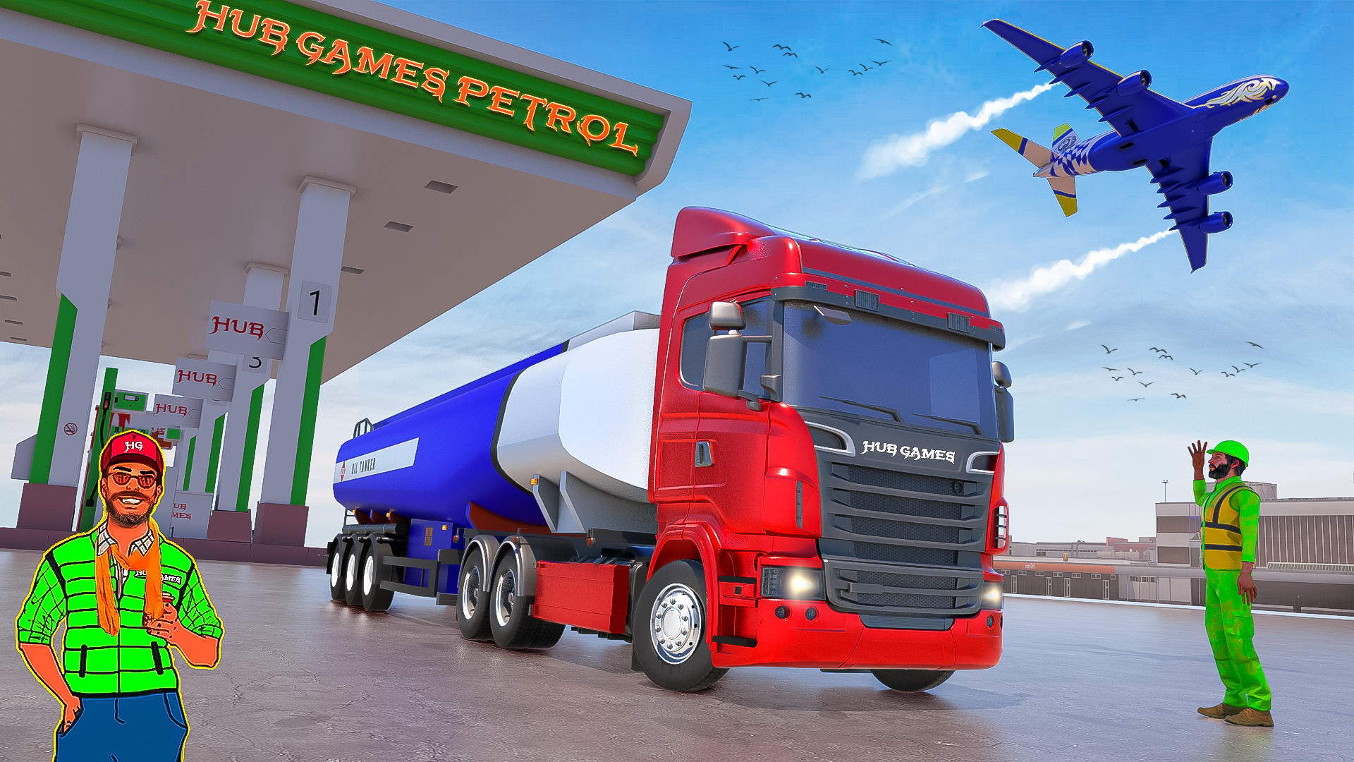 Fuel Tanker Truck Game 3d ภาพหน้าจอเกม