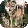 Icon of Wild Wolf Simulator Games 3D