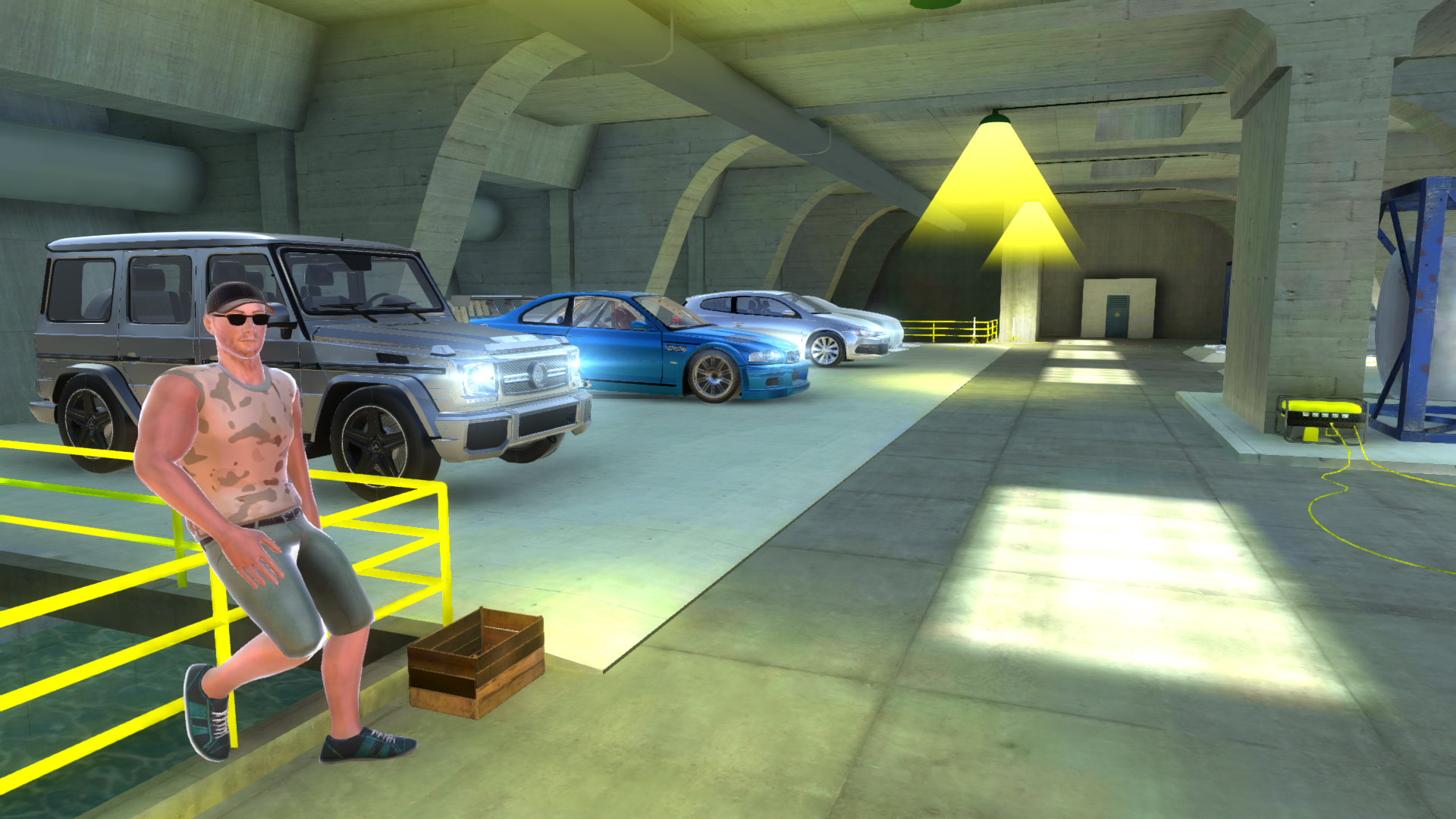Captura de Tela do Jogo G65 AMG Drift Simulator