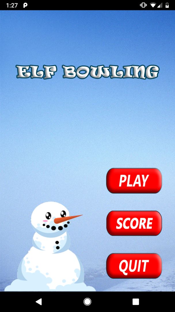 Screenshot of Elf Bowling