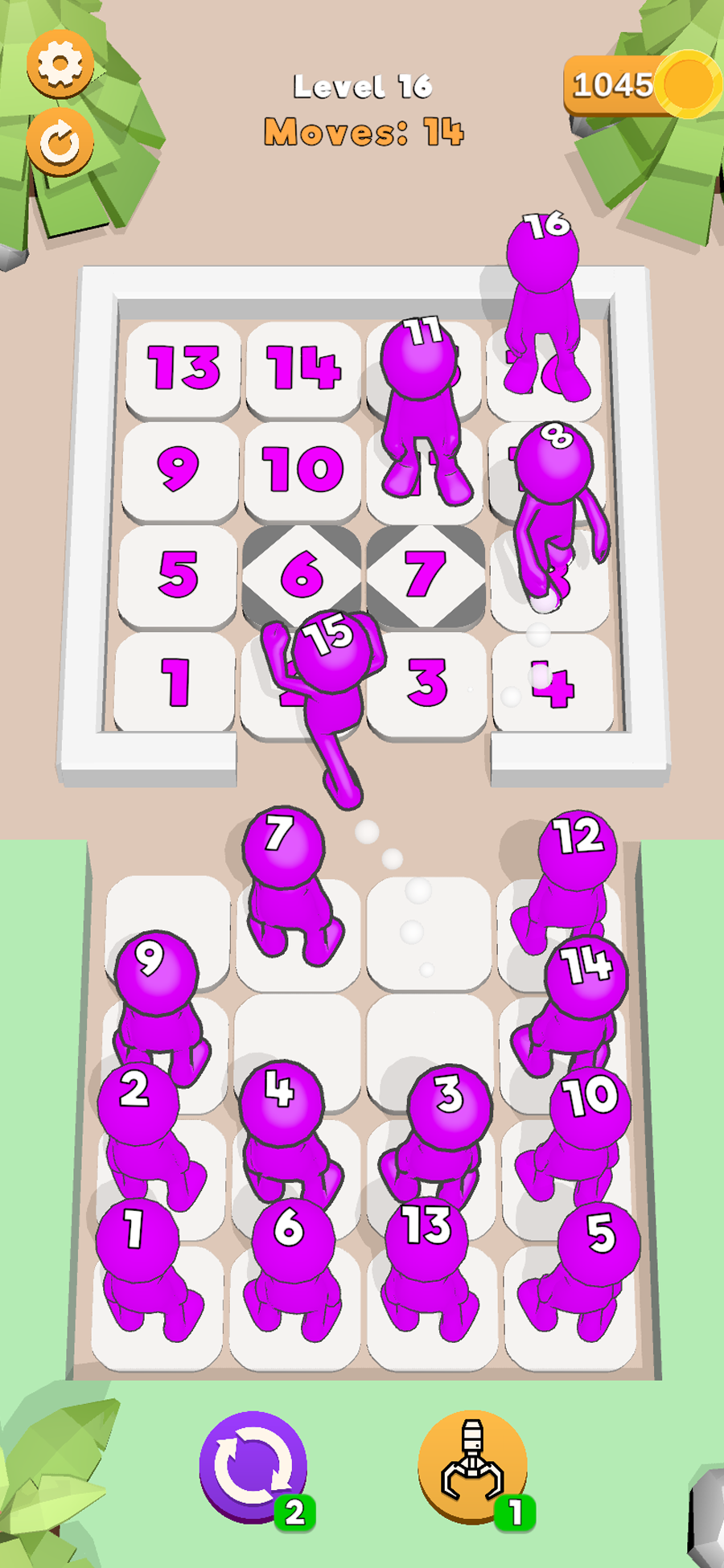 Crowd Order Game Screenshot