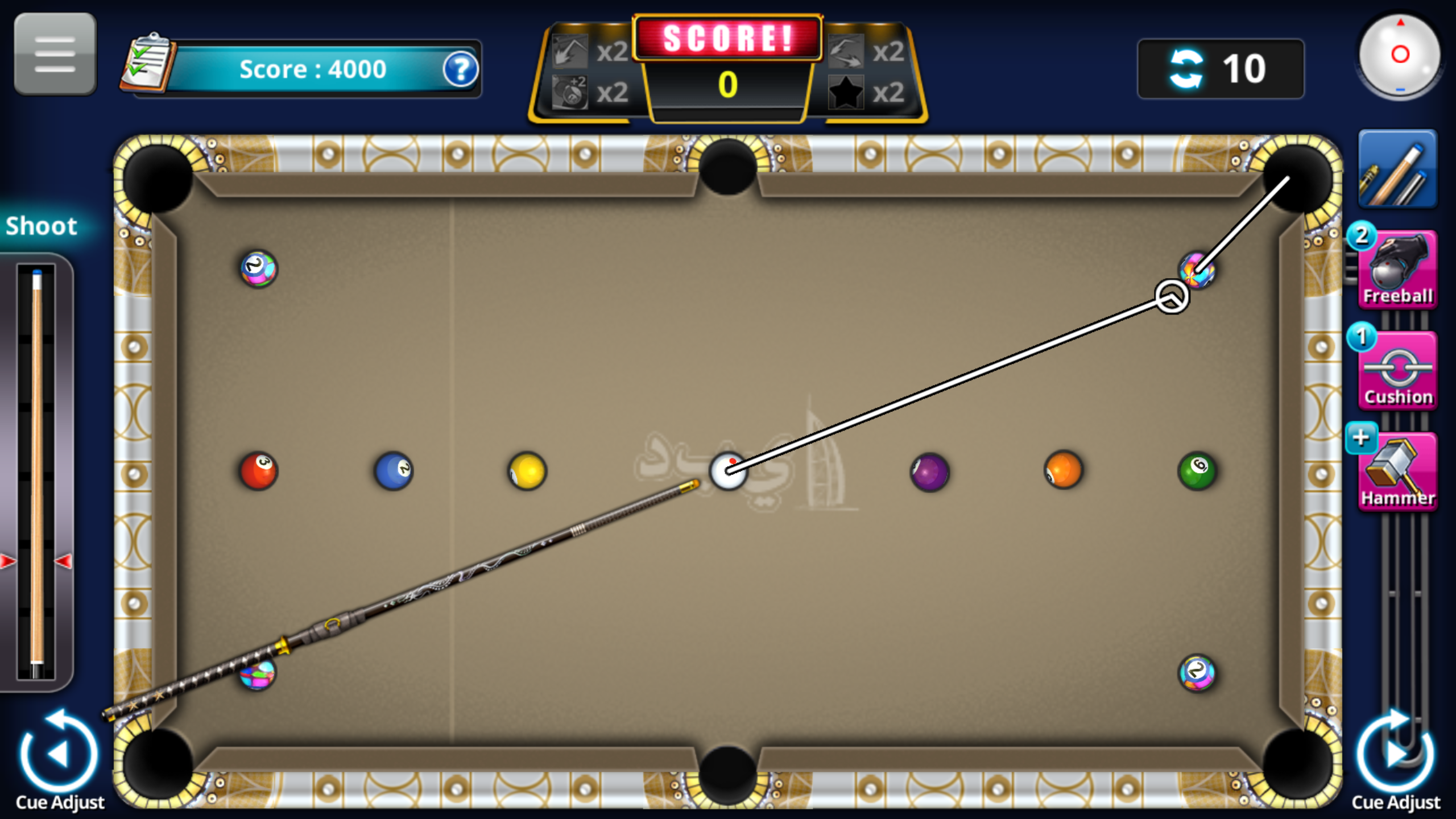 Cuplikan Layar Game Pool 2022 : Play offline game