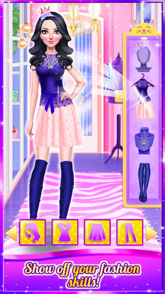 Screenshot of Internet Fashionista - Dress up Game