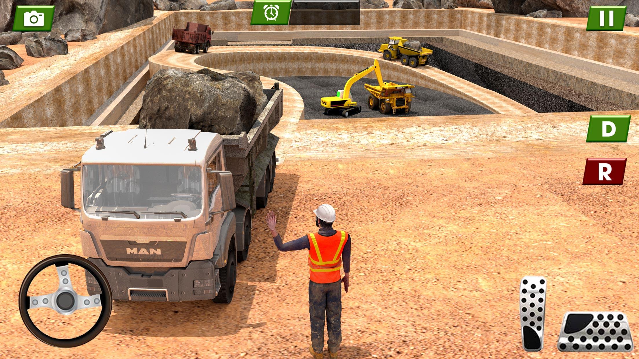 Screenshot of Heavy Coal Truck Cargo Sim