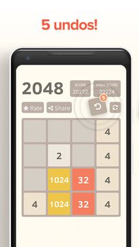 1024 Puzzle Numbers Game ภาพหน้าจอเกม