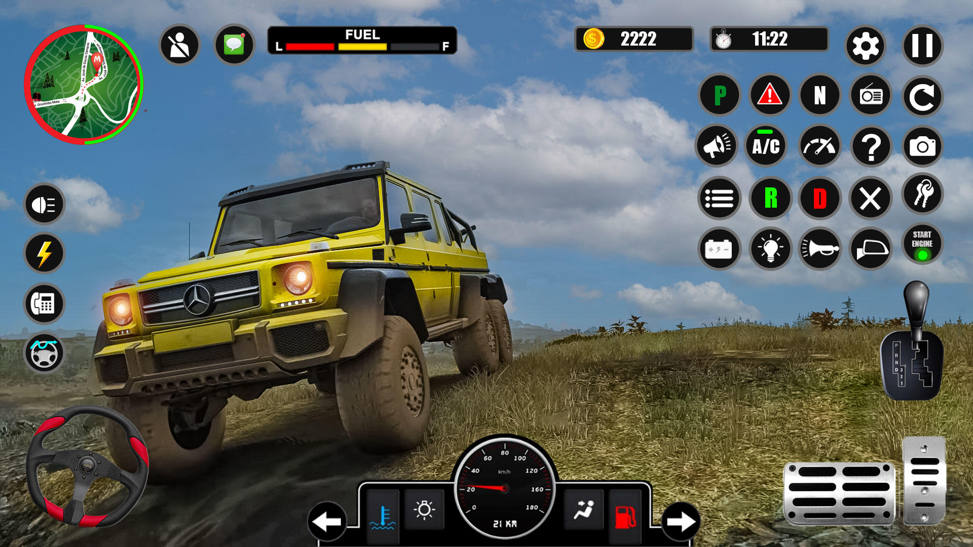 Offroad Jeep Driving 4x4 Games 게임 스크린 샷