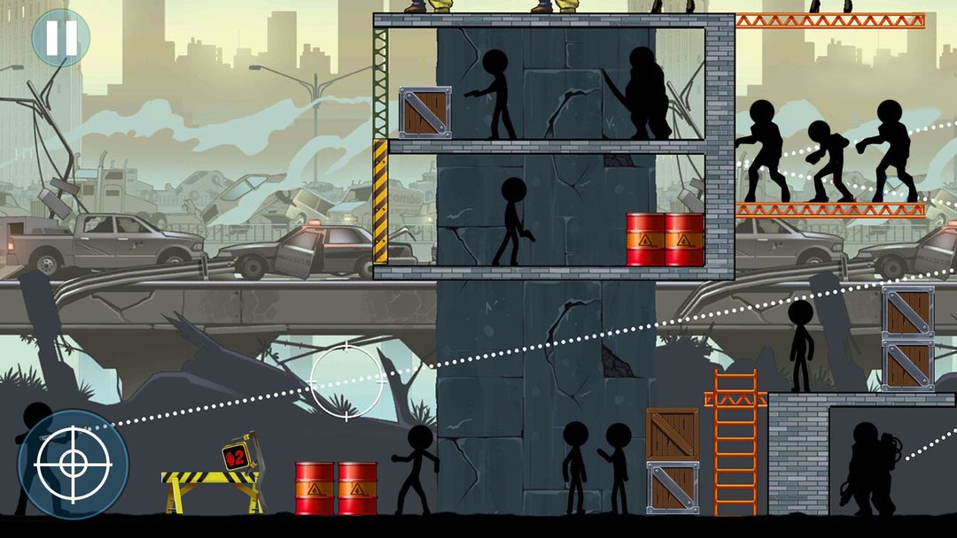 Prisoner Rescue - Counter Assault Stickman Game ภาพหน้าจอเกม